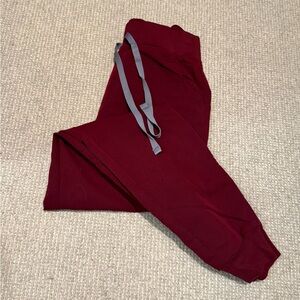 Figs High Waisted Zamora, Burgundy, S